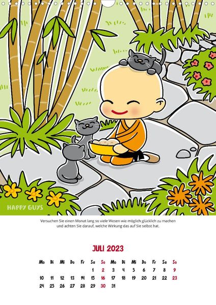 Happiness 2023 (Wandkalender 2023 DIN A3 hoch)