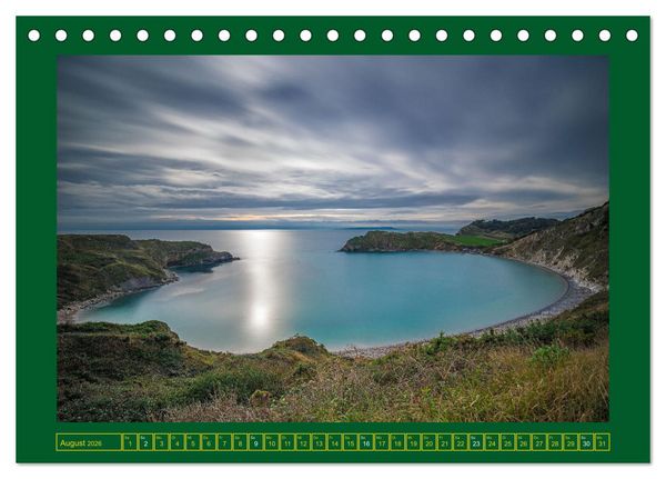 Produktbild: Rundreise: Dorset in sieben Tagen (Tischkalender 2026 DIN A5 quer), CALVENDO Monatskalender