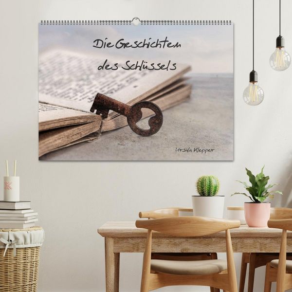 Produktbild: Die Geschichten des Schl&uuml;ssels (Wandkalender 2026 DIN A2 quer), CALVENDO Monatskalender