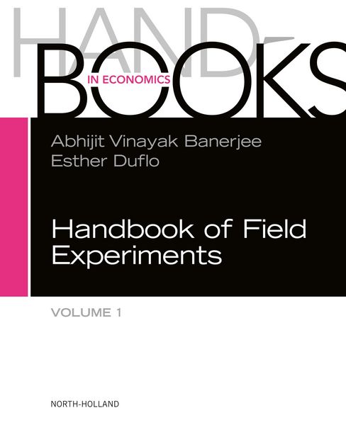 Produktbild: Handbook of Field Experiments