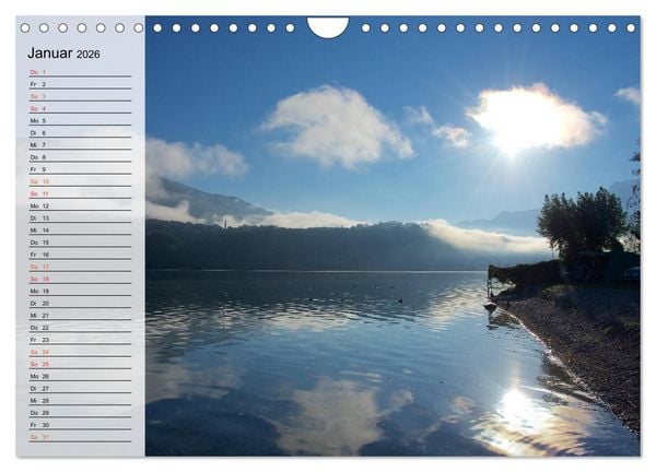 Produktbild: Caldonazzo See (Wandkalender 2026 DIN A4 quer), CALVENDO Monatskalender