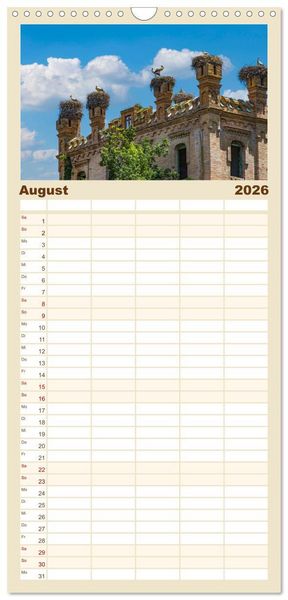 Produktbild: Familienplaner 2026 - Sevilla - Unterwegs in Spanien mit 5 Spalten (Wandkalender, 21 x 45 cm) CALVENDO