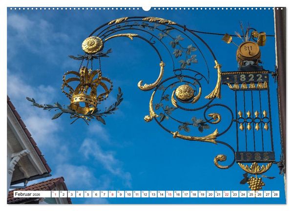 Produktbild: Dekorative Nasenschilder (Wandkalender 2026 DIN A2 quer), CALVENDO Monatskalender