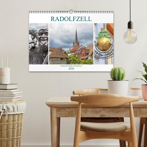 Produktbild: Radolfzell - schmucke Stadt am Bodensee (Wandkalender 2026 DIN A3 quer), CALVENDO Monatskalender