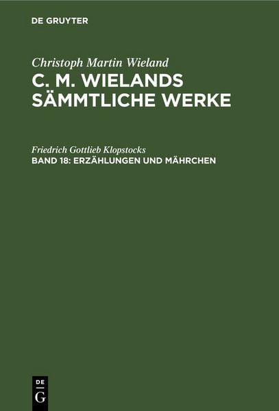 Produktbild: Erz&auml;hlungen und M&auml;hrchen