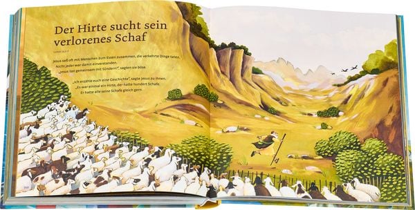 Produktbild: Die gro&szlig;e Bibel f&uuml;r Kinder. Von der Sch&ouml;pfungsgeschichte bis zum Pfingstwunder: