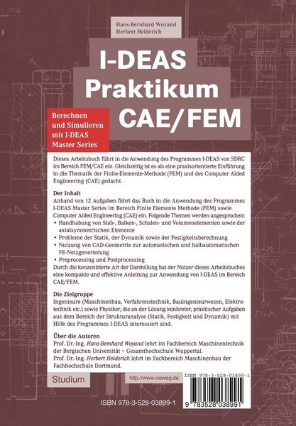 Produktbild: I-Deas Praktikum Cae/fem