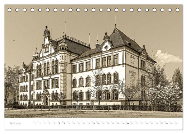 Produktbild: Nostalgiekalender Pirna (Tischkalender 2026 DIN A5 quer), CALVENDO Monatskalender