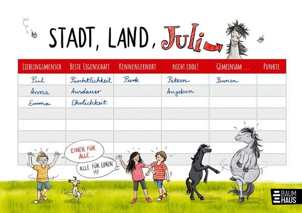 Stadt, Land, Juli