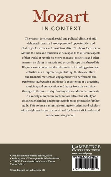 Produktbild: Mozart in Context