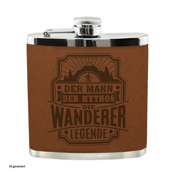 Produktbild: HTI-Living Echter Kerl Flachmann Wanderer Echter Kerl Flachmann Wanderer