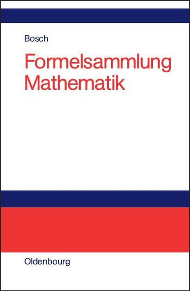 Produktbild: Formelsammlung Mathematik