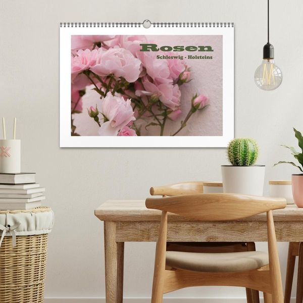 Produktbild: Rosen Schleswig-Holsteins (Wandkalender 2026 DIN A3 quer), CALVENDO Monatskalender