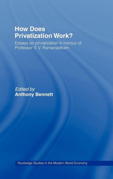 Produktbild: How Does Privatization Work?