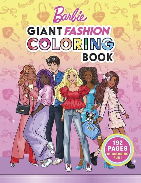 Produktbild: Barbie: Giant Fashion Coloring Book