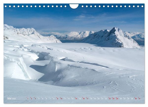 Produktbild: Lyngener Alpen Nord-Norwegen (Wandkalender 2026 DIN A4 quer), CALVENDO Monatskalender