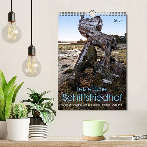 Produktbild: Letzte Ruhe Schiffsfriedhof (Wandkalender 2027 DIN A4 hoch), CALVENDO Monatskalender