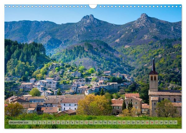 Produktbild: La beaut&eacute; de l'Ard&egrave;che (Calendrier mural 2026 DIN A3 vertical), CALVENDO calendrier mensuel