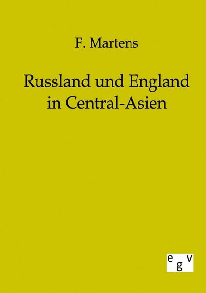 Produktbild: Russland und England in Central-Asien
