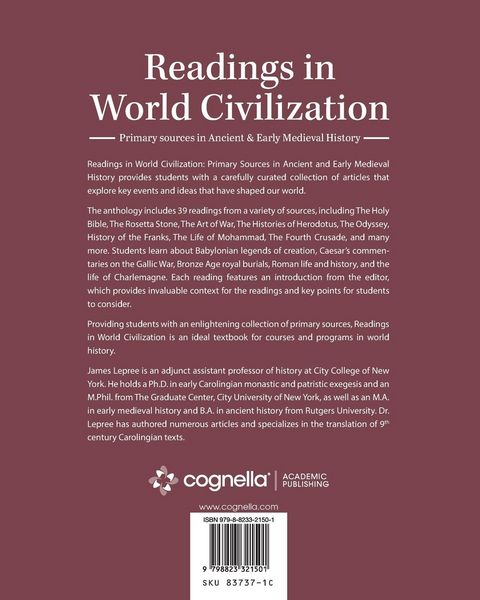 Produktbild: Readings in World Civilization