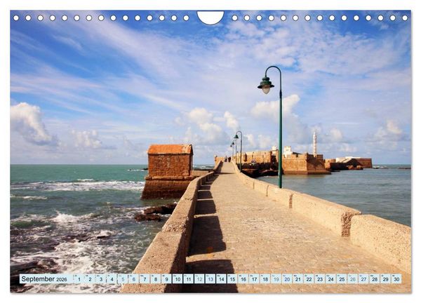 Produktbild: C&aacute;diz - Europas &auml;lteste Stadt (Wandkalender 2026 DIN A4 quer), CALVENDO Monatskalender