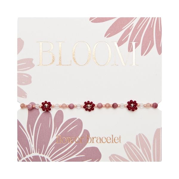 Produktbild: Armband - "Bloom" Bordeaux