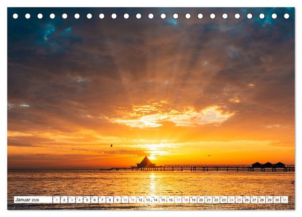 Produktbild: Traumhaftes Mecklenburg-Vorpommern (Tischkalender 2026 DIN A5 quer), CALVENDO Monatskalender