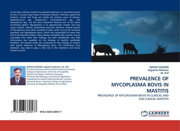Produktbild: Prevalence Of Mycoplasma Bovis in Mastitis