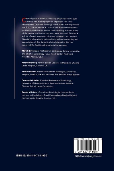 Produktbild: British Cardiology in the 20th Century