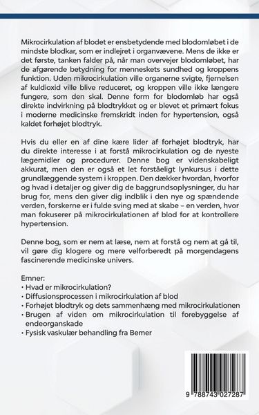 Produktbild: Introduktion til mikrocirkulation af blod