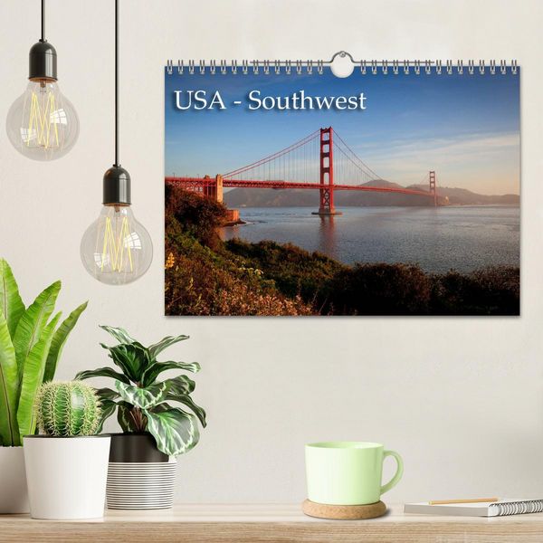 Produktbild: USA - Southwest (Wandkalender 2026 DIN A4 quer), CALVENDO Monatskalender