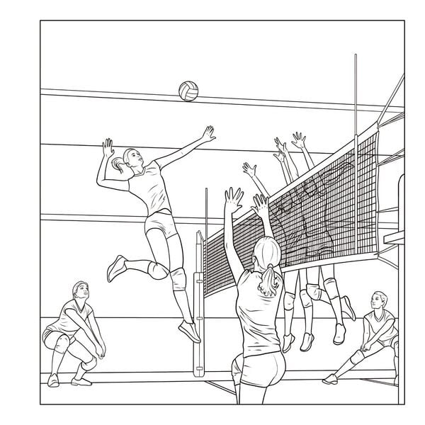 Produktbild: Akrobatik & Sport &ndash; Malbuch f&uuml;r M&auml;dchen ab 8 Jahren mit 50 Ausmalbildern