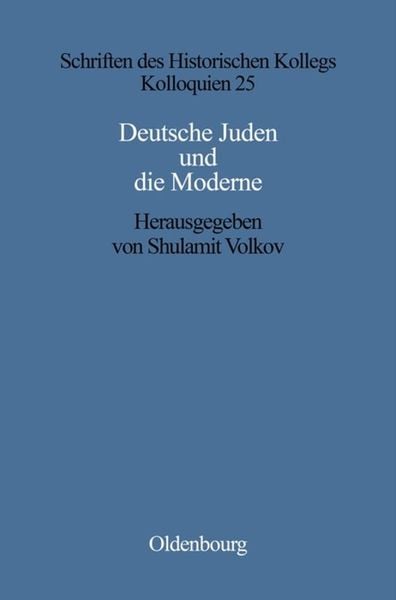 Produktbild: Deutsche Juden und die Moderne
