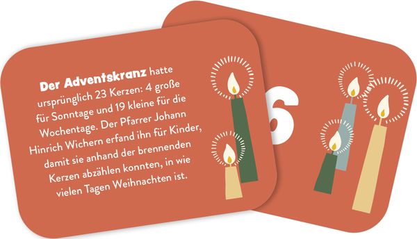 Produktbild: 24 x cooles Weihnachtswissen f&uuml;r Kinder