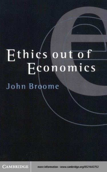 Produktbild: Ethics out of Economics
