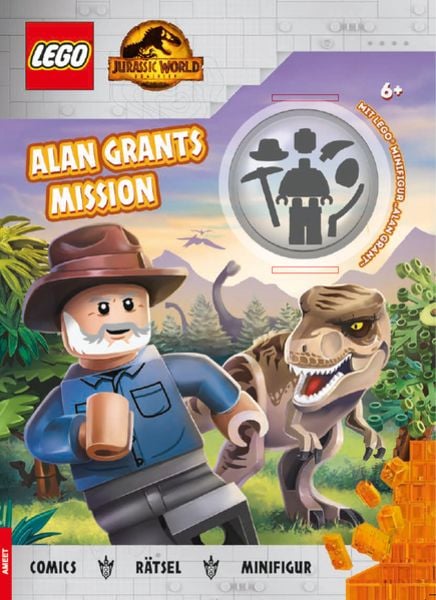 LEGO Jurassic World – Alan Grants Mission, Taschenbuch von , Ameet Verlag, 978-3-96080-730-8