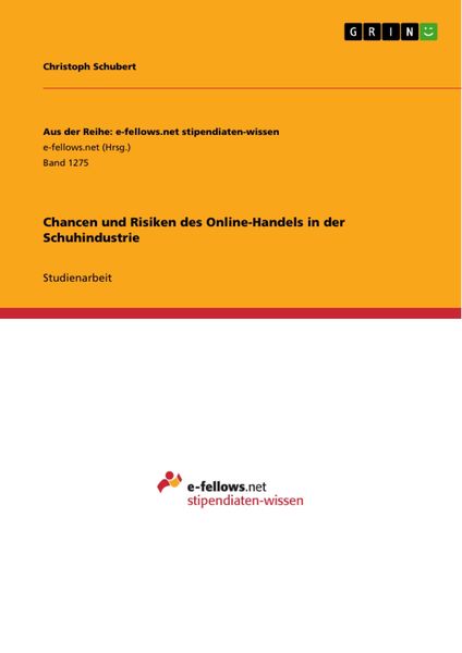 Produktbild: Chancen und Risiken des Online-Handels in der Schuhindustrie
