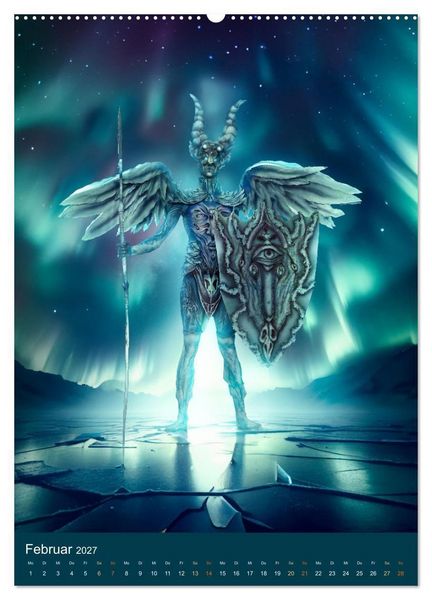 Produktbild: Bodypainting Adventures (Wandkalender 2027 DIN A2 hoch), CALVENDO Monatskalender