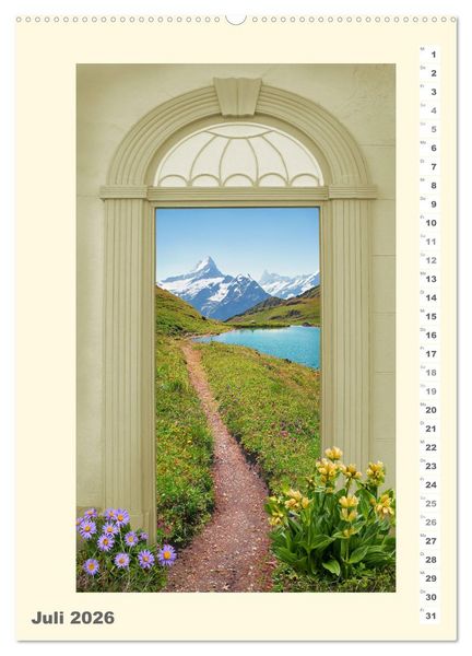 Produktbild: Das Tor zur Natur 2026 (Wandkalender 2026 DIN A2 hoch), CALVENDO Monatskalender