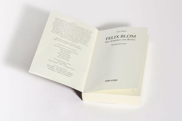 Produktbild: Felix Blom. Der Schatten von Berlin