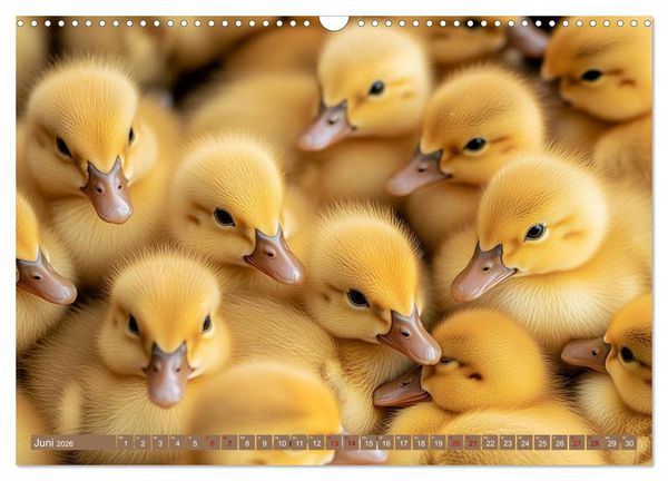 Produktbild: Kuschelblicke (Wandkalender 2026 DIN A3 quer), CALVENDO Monatskalender