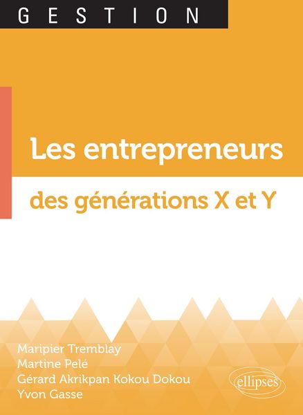 Produktbild: Les entrepreneurs des g&eacute;n&eacute;rations X et Y