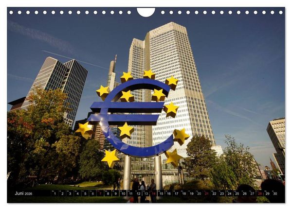Produktbild: Frankfurt am Main (Wandkalender 2026 DIN A4 quer), CALVENDO Monatskalender
