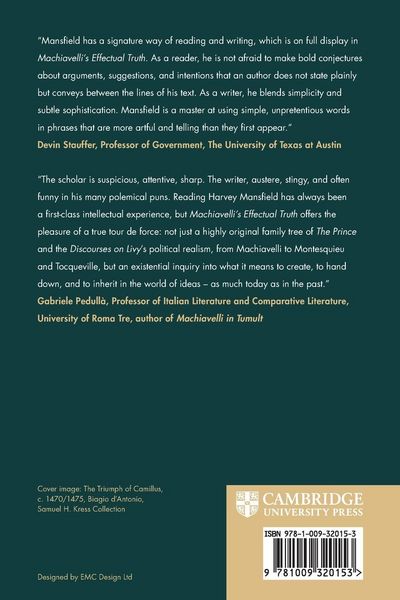 Produktbild: Machiavelli's Effectual Truth