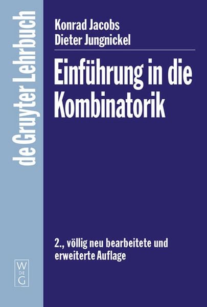 Produktbild: Einf&uuml;hrung in die Kombinatorik