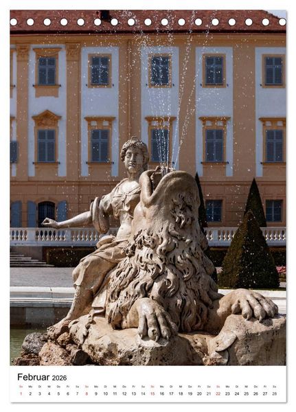 Produktbild: Schloss Hof &ndash; Die Perle unter den Marchfeldschl&ouml;ssern (Tischkalender 2026 DIN A5 hoch), CALVENDO Monatskalender