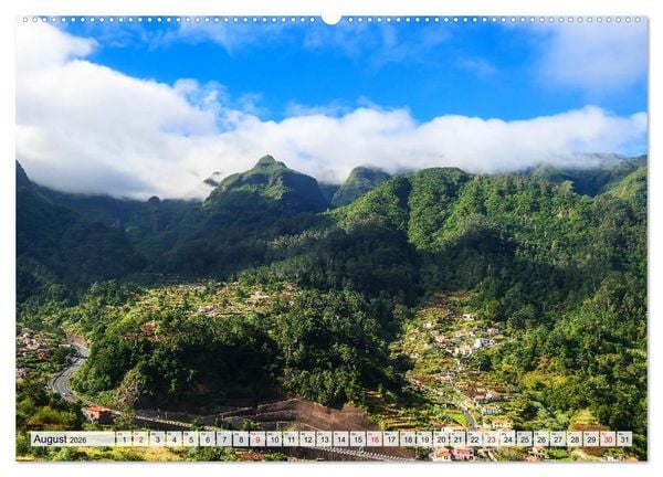 Produktbild: Ein Tag auf Madeira (Wandkalender 2026 DIN A2 quer), CALVENDO Monatskalender