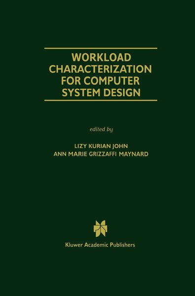 Produktbild: Workload Characterization for Computer System Design