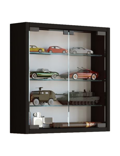 Produktbild: H&auml;ngevitrine Wandvitrine Sammel Deko Mandosa S