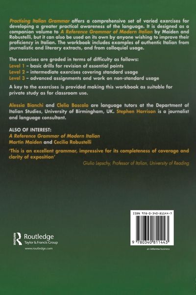 Produktbild: Practising Italian Grammar